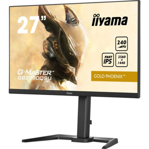 Ecran PC Gamer IIYAMA G-MASTER GB2790QSU-B5 27'' Plat IPS