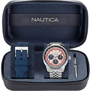 Reloj Nautica NAPP39S27 Hombre Analogico Cuarzo con Correa de Acero inoxidable