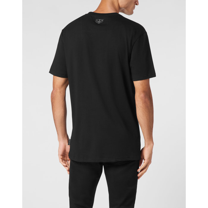 PHILIPP PLEIN Camiseta cuello pico SKULL&BONES