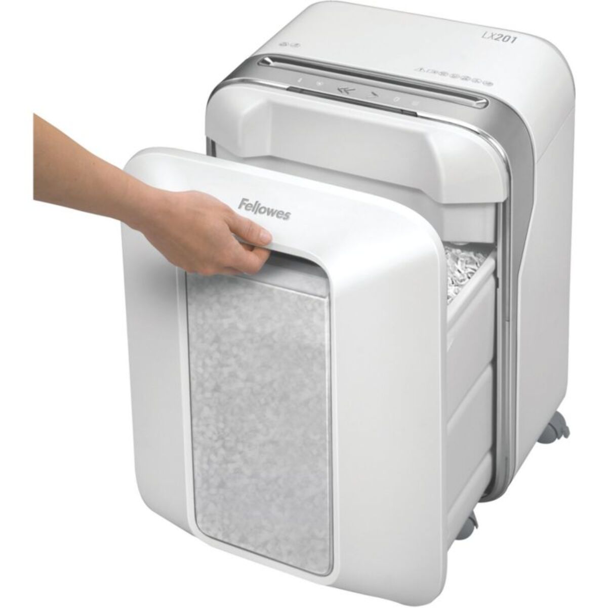 Destructeur FELLOWES MICROSHRED LX201 BLANC