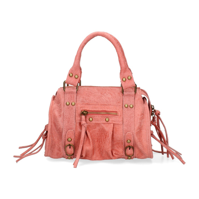 Borsa a spalla da donna - Modello Erisia - Vera pelle - 25.0 x 15.0 x 10.0 cm