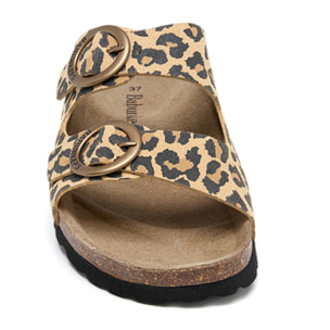 SANDALIA BARCELONA BABUNKERS MARRON