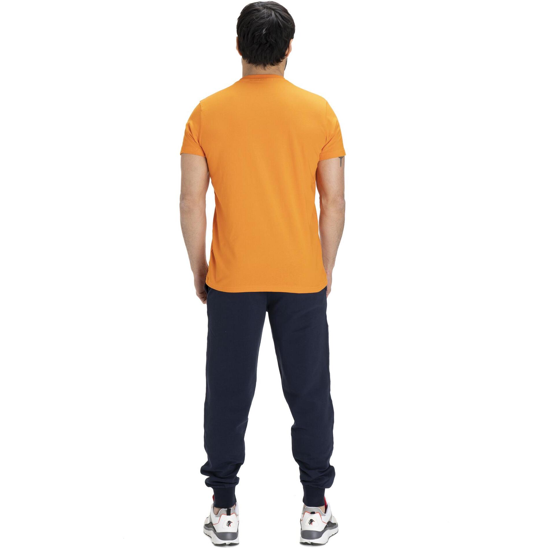 Camiseta de hombre Leone Basic de algodón de manga corta