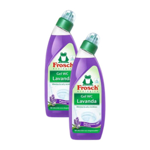 Gel limpia WC Lavanda Eco Frosch Pack 2 ud x 750 ml
