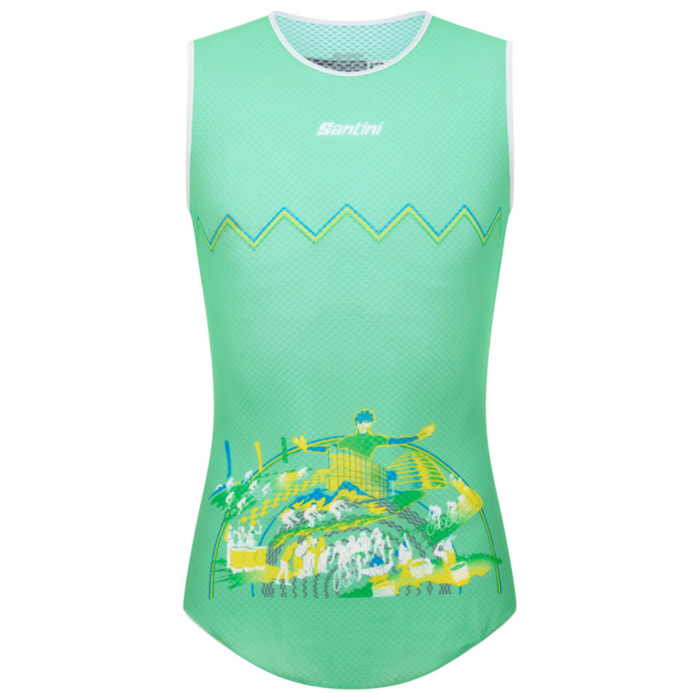 2025 Uci Road World Championships - Camiseta Sin Mangas Interior Kigali - Printcolor_es - Hombre