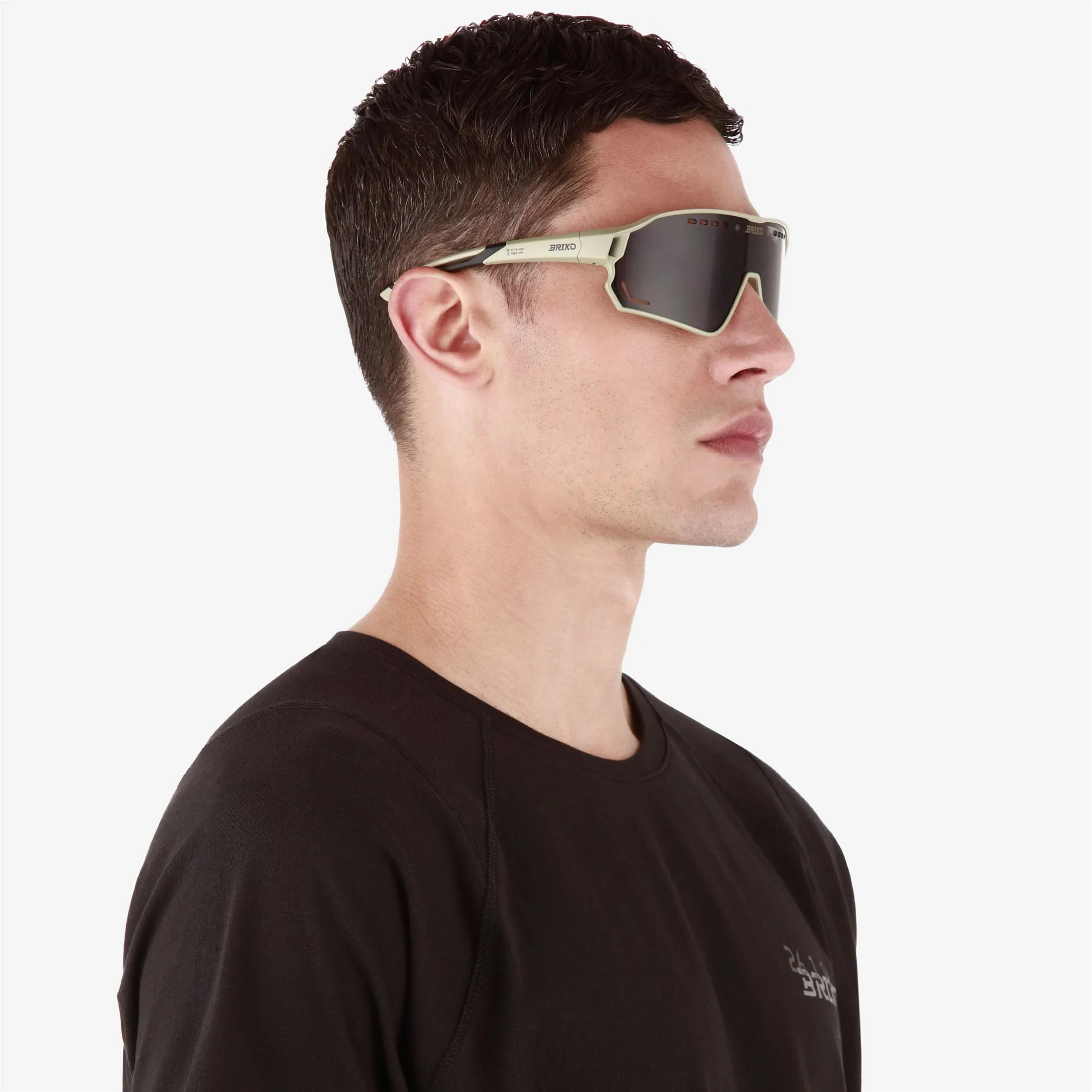 Briko - Occhiali, Uomo Donna, Beige - Halo