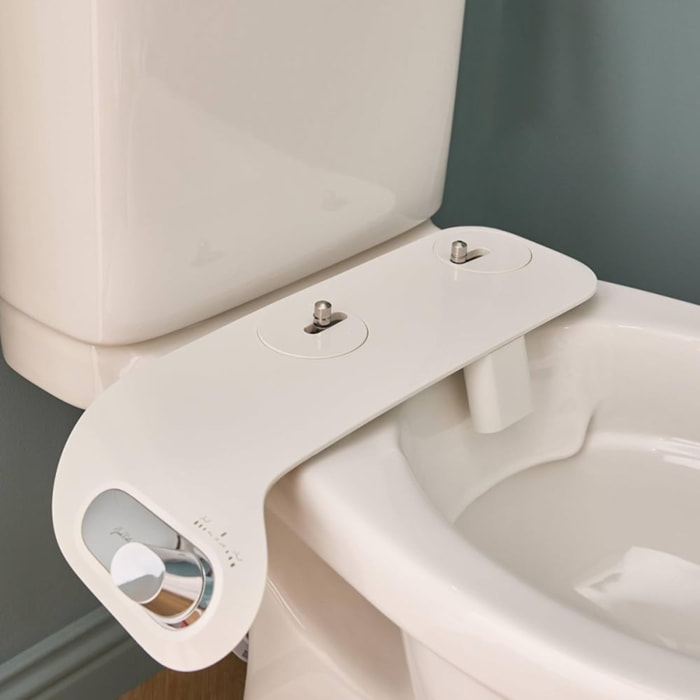 Kit bidet lavant pour abattant WC universel Seine blanc brillant