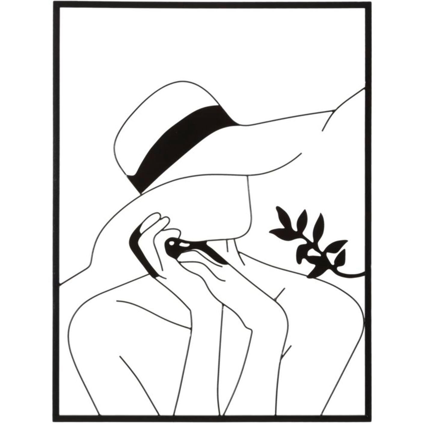 PANNELLO IN FERRO ELEGANT -B- CM 60X1X80