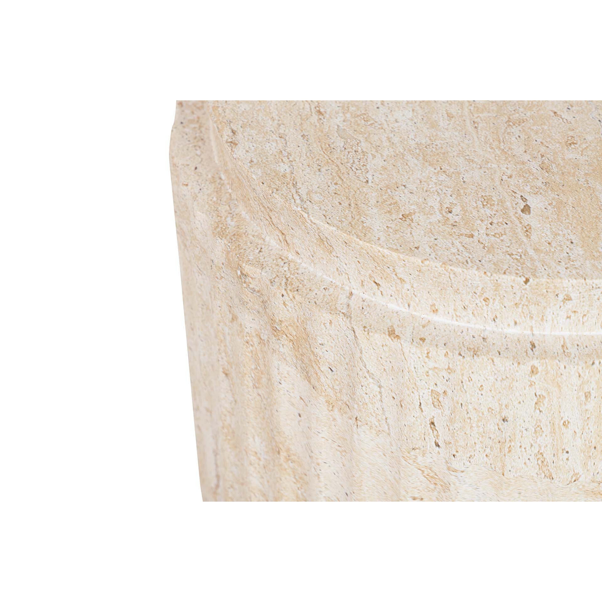 Mesa Auxiliar/taburete Marrón Sedit 36x36x45 Cm