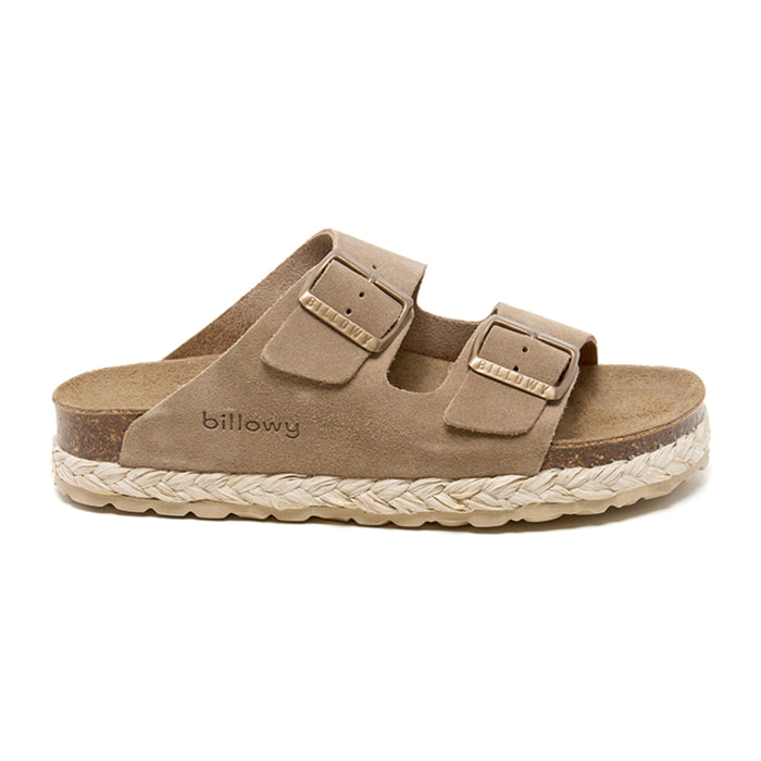 SANDALIA PLATAFORMA BILLOWY MARRON