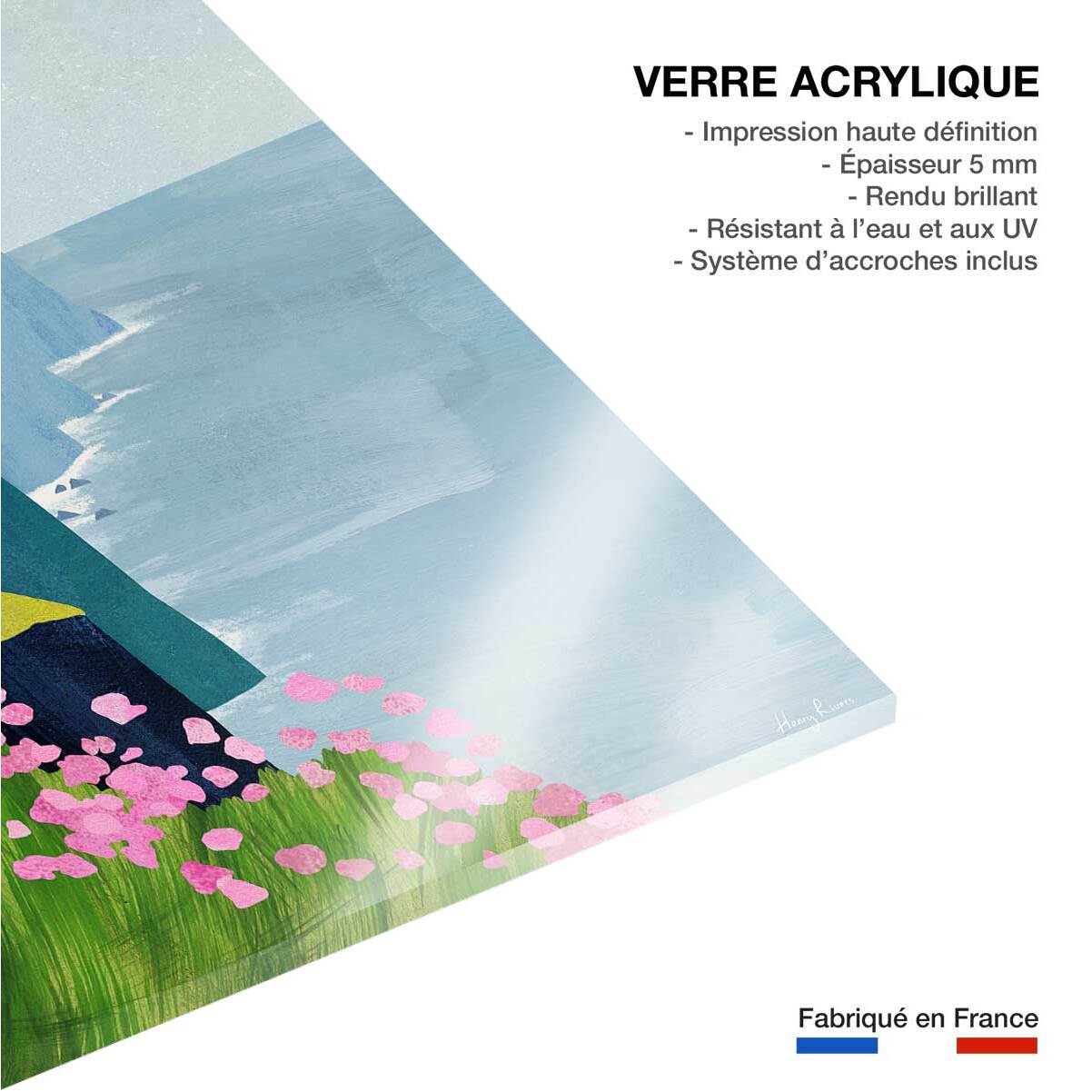 Tableau paysage irelande  Tableau plexiglas