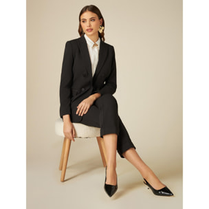 Oltre - Blazer con botones forrados - Negro