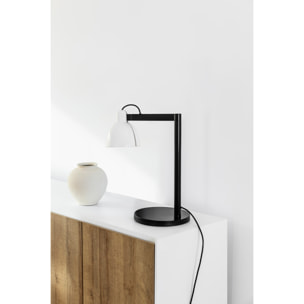 VENICE Lampada da tavolo bianca