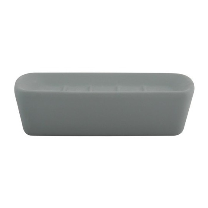 Porte Savon Céramique HAITI Gris MSV