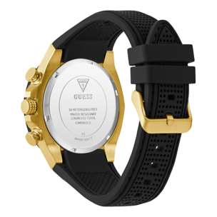 Reloj Guess GW0902G1 Hombre Analogico Cuarzo con Correa de Silicona