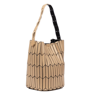 Arroscia borsa a spalla design geometrico.