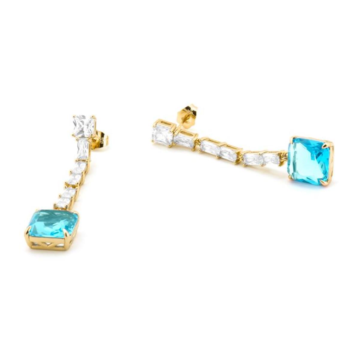 Pendientes Lux by Lux acabados oro 18k