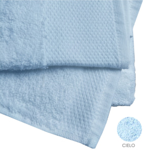 Set salvietta 3 pezzi 60x110 cm cielo