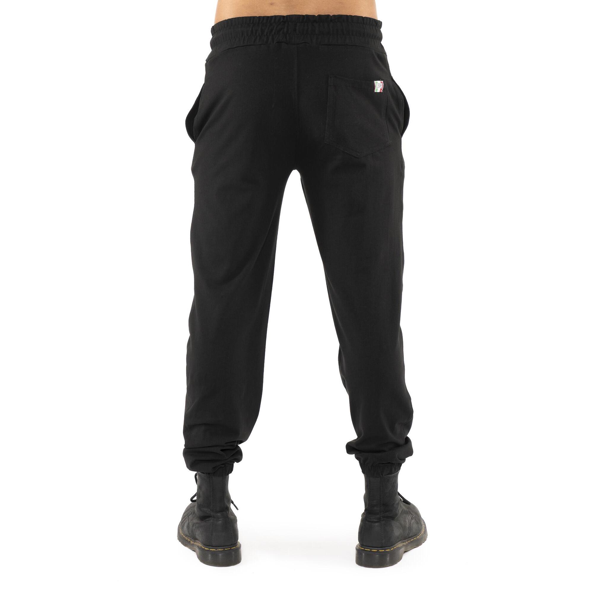 Pantalón de hombre Leone Stripe Gold de algodón sin perchar