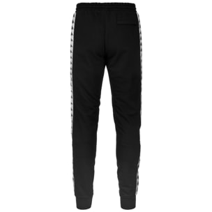 Kappa - Pantalones Hombre Negro - 222 BANDA ALANZ 2