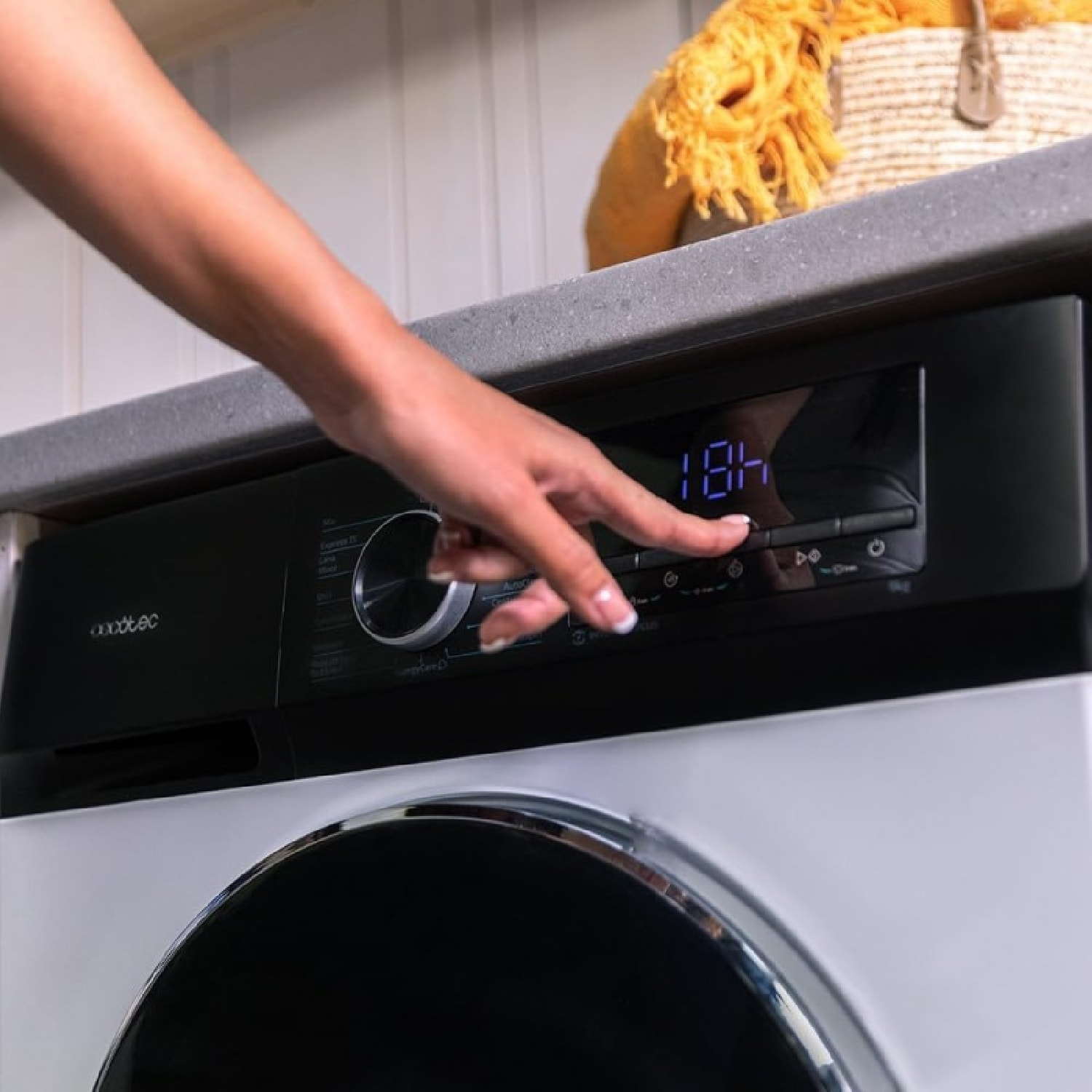 Cecotec Lave-linge Bolero DressCode 10500 Inverter A