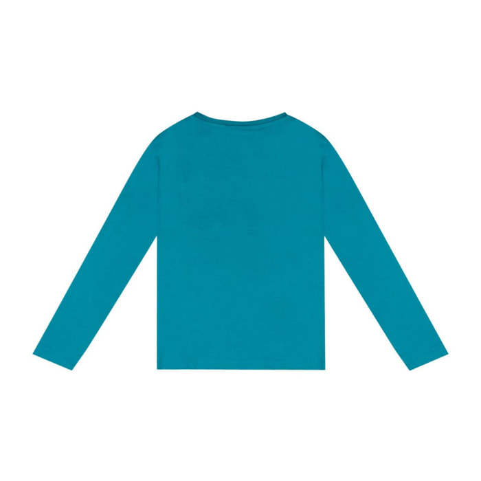 Camiseta infantil 'básica' de manga larga.