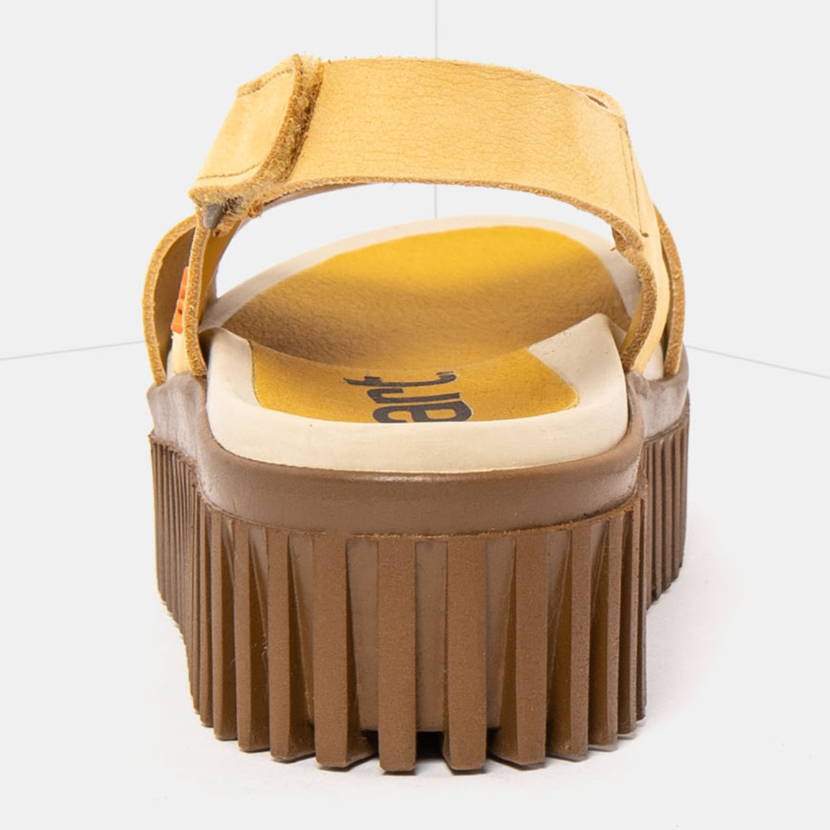 Sandalia de cuña 1574 NOBUCK HONEY-CARAMELO/BRIGHTON color Honey-caramelo