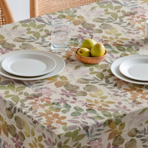 Mantel estampado antimanchas NAIROBI MULTICOLOR