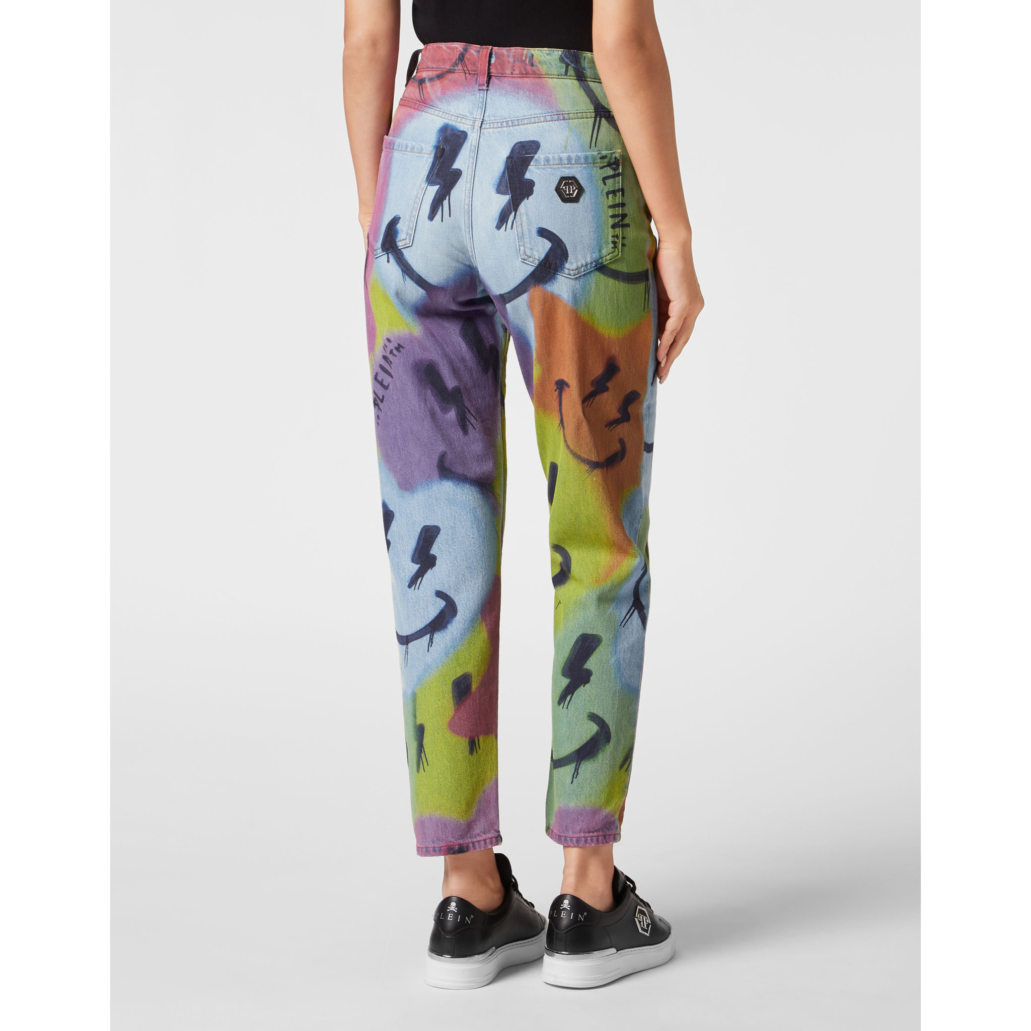 PHILIPP PLEIN Jeans Mom Fit SMILE