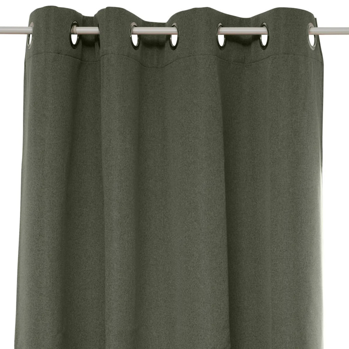 Rideau occultant Lua vert 27x39cm