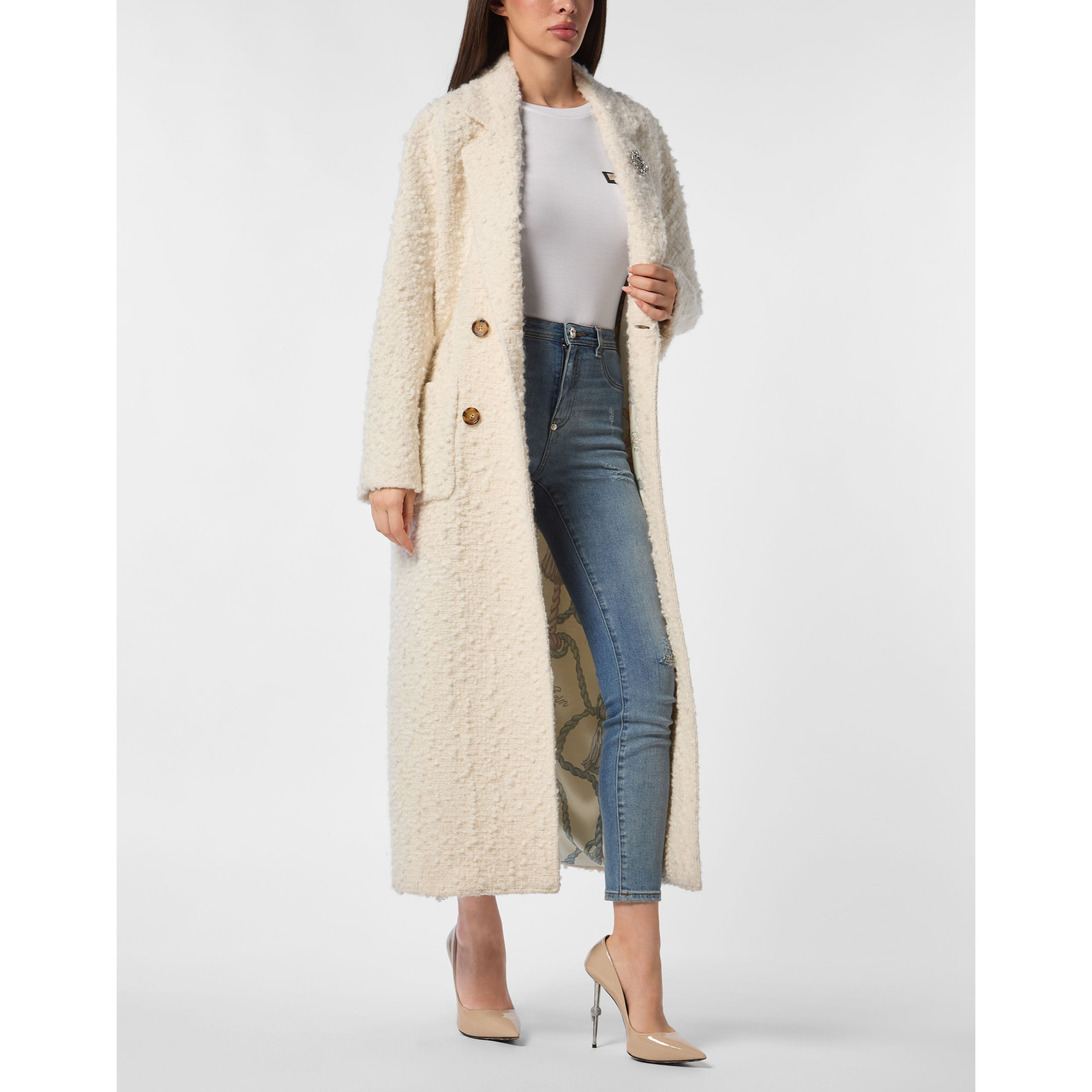 PHILIPP PLEIN COAT LONG