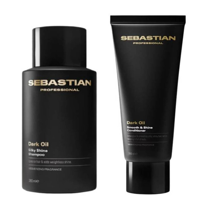 SEBASTIAN Kit Dark Oil Shampoo 280ml + Conditioner 200ml