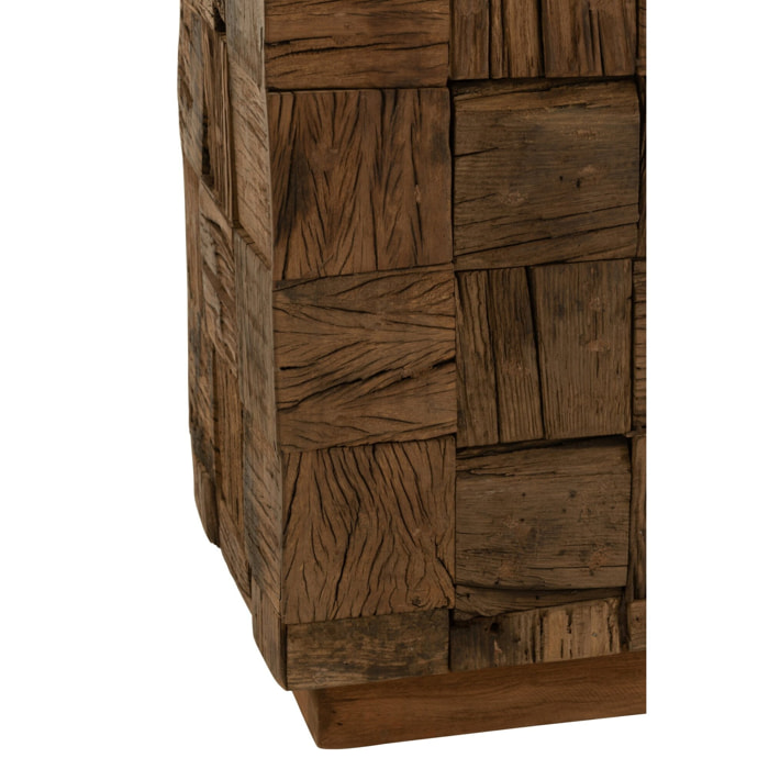 J-Line socle - bois - naturel - medium