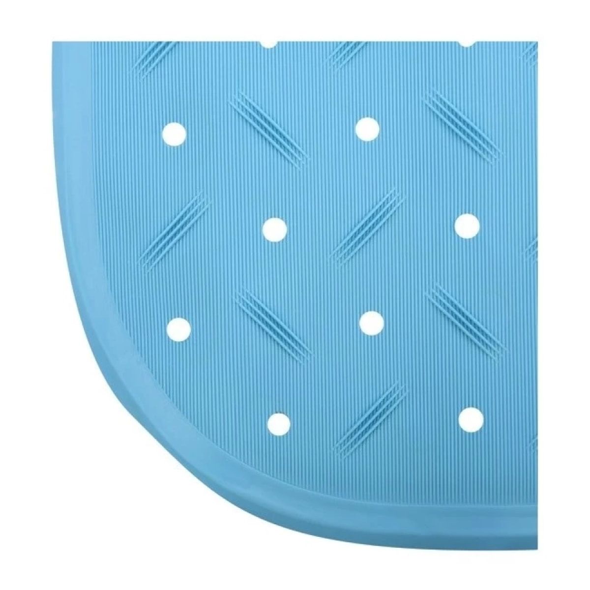 Tapis Fond de douche antidérapant Caoutchouc CLASS 54x54cm Bleu Ciel MSV