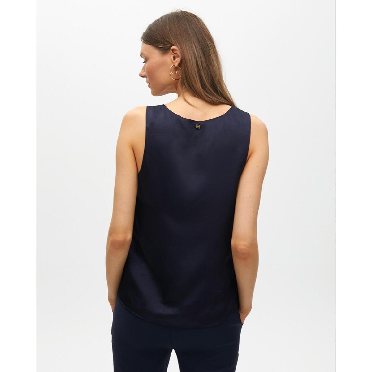 Top Basico con Spalline Larghe