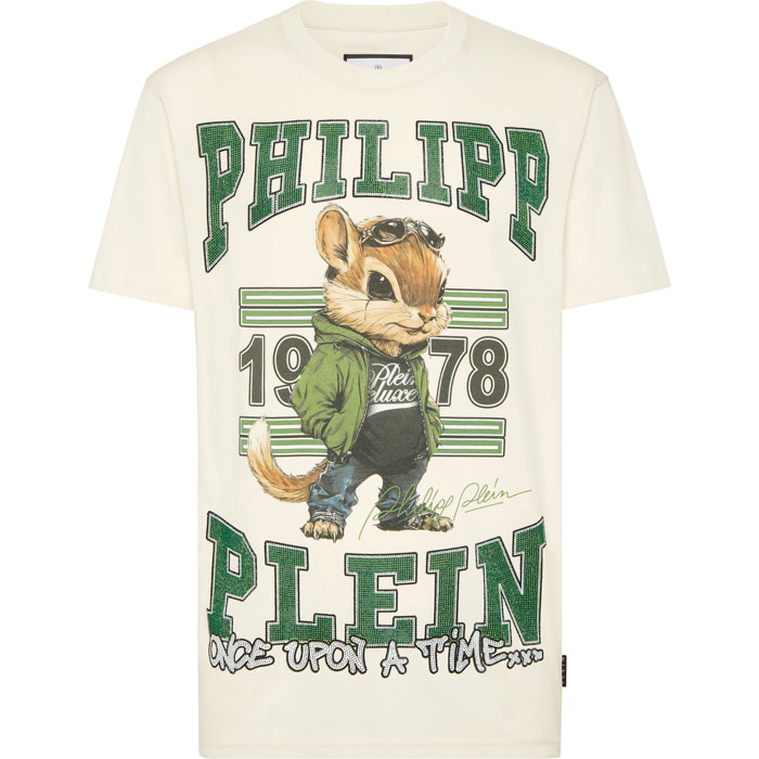 PHILIPP PLEIN T-Shirt Round Neck Ss COLLEGE