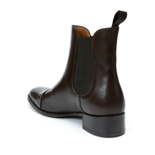 Chelsea boot British Passport testa di moro