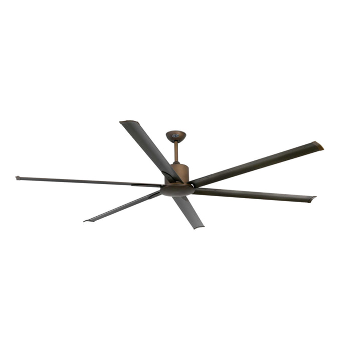 ANDROS XXL Ventilador de techo marrón