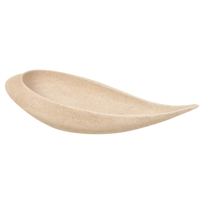 Centro De Mesa Ceramica Marron 63x52x12 Cm