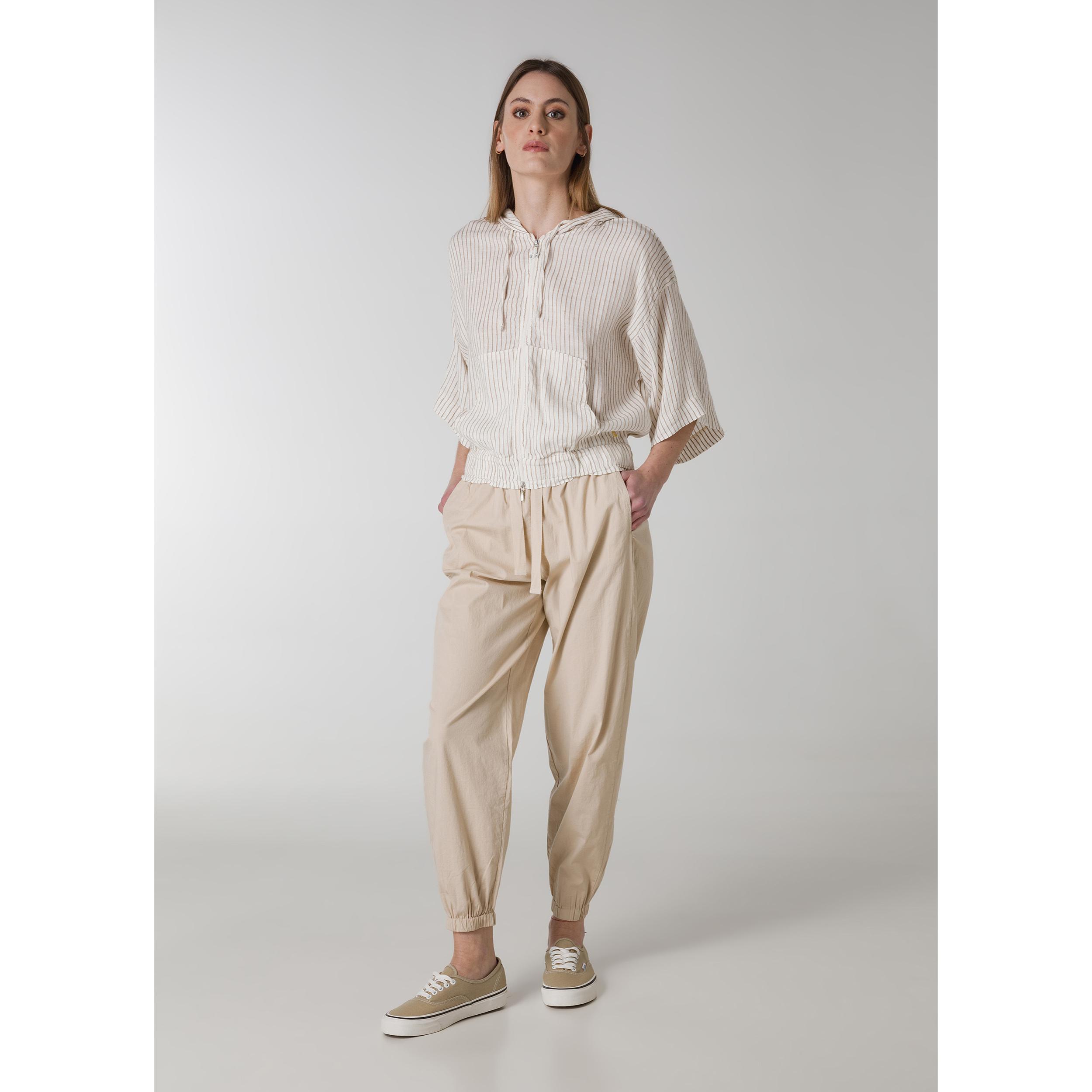 DEHA - Pantalone POPLIN BALLOON PANTS in cotone per donna