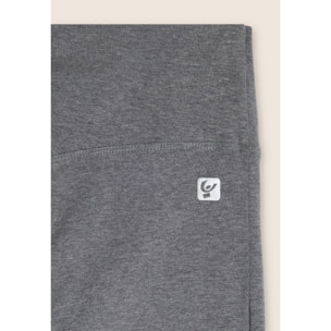 Leggings 7/8 in Jersey Elasticizzato con Vita Regular