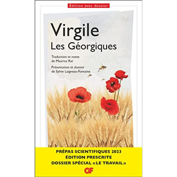 Virgile | Les Géorgiques - Prépas scientifiques 2023 | Livre d'occasion