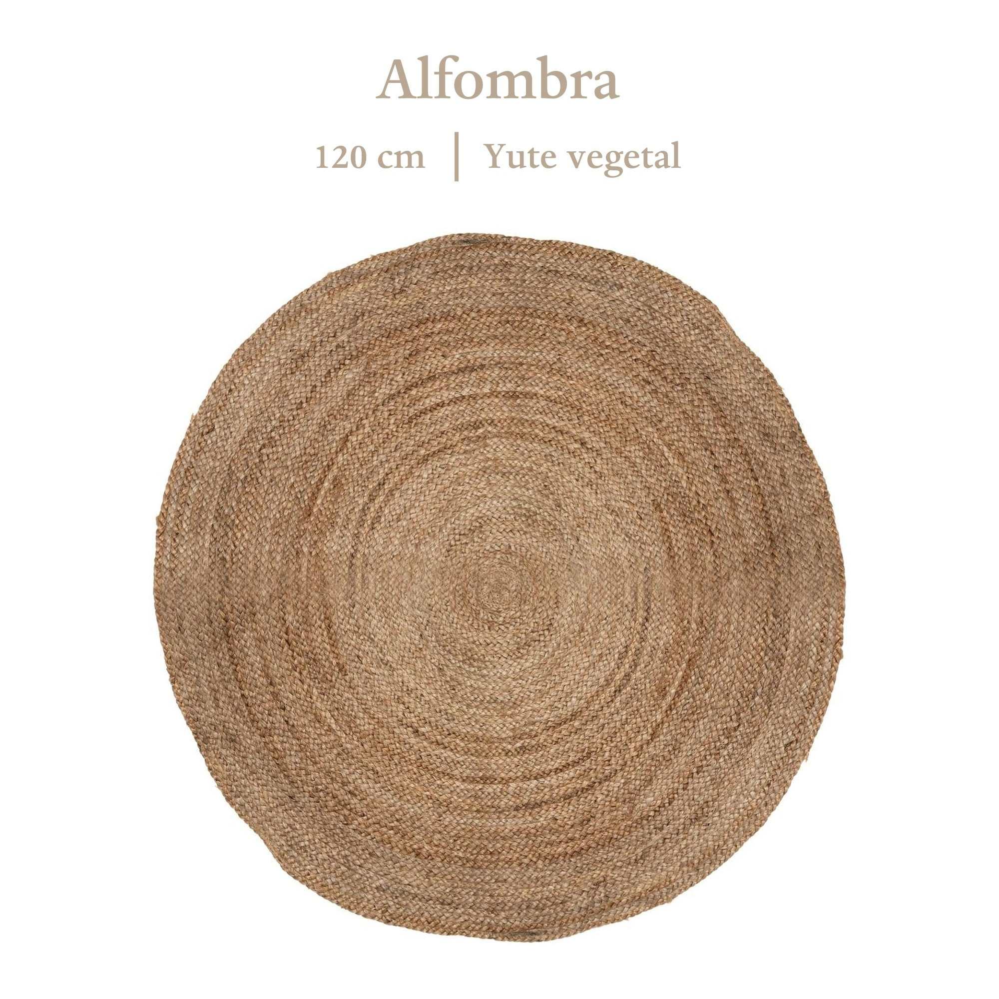Alfombra de yute D.120 cm Scalpers Home