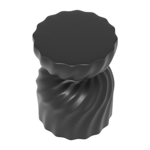 Lavande – Table d’appoint élégante en magnésie noire