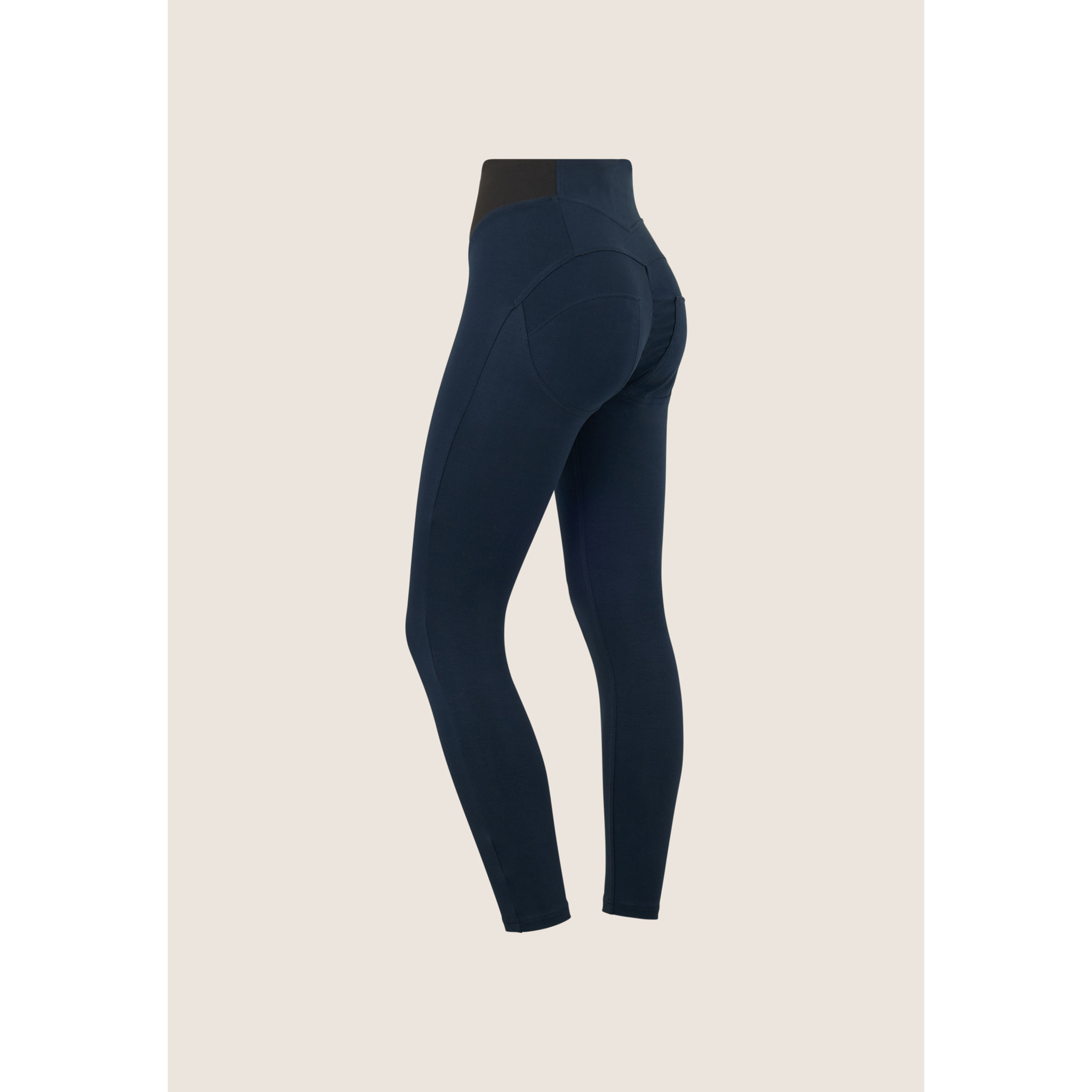 WR.UP® superskinny 7/8 vita alta con inserti jacquard