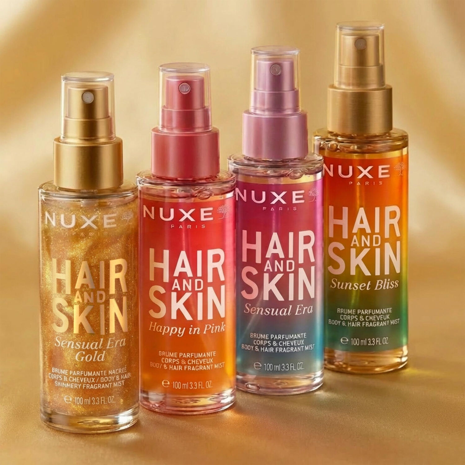 Hair And Skin 100 ml - Brume Parfumante Nacrée Corps & Cheveux