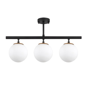 Lámpara de techo - Negro, 60x15 x37