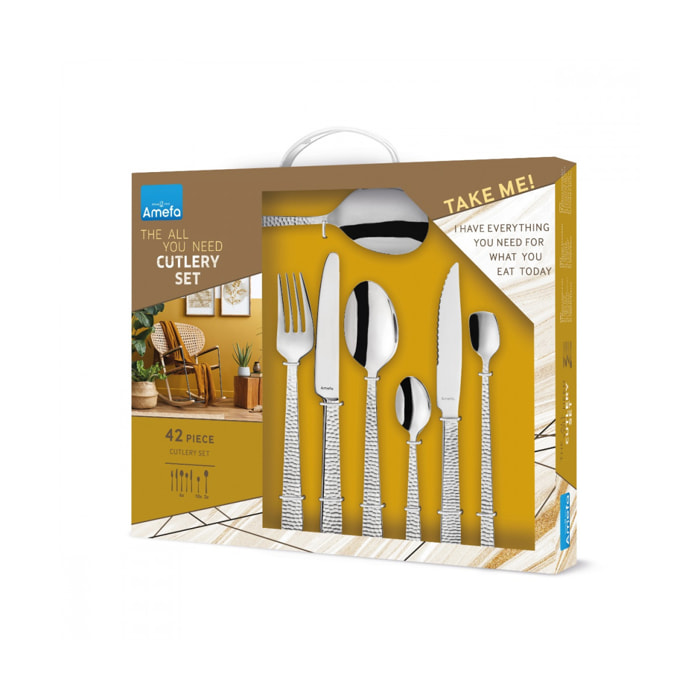 Ivy - Caja regalo 42 cubiertos