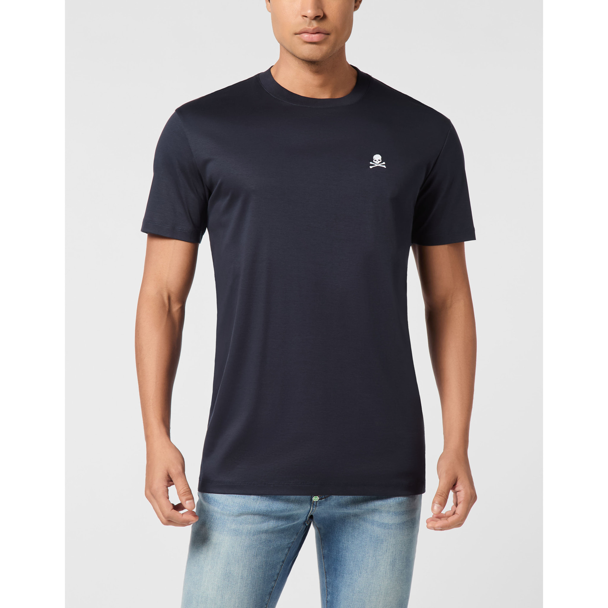 PHILIPP PLEIN T-Shirt Round Neck Ss SKULL