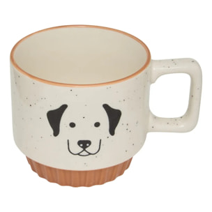 Mug bicolore Animaux 30cl